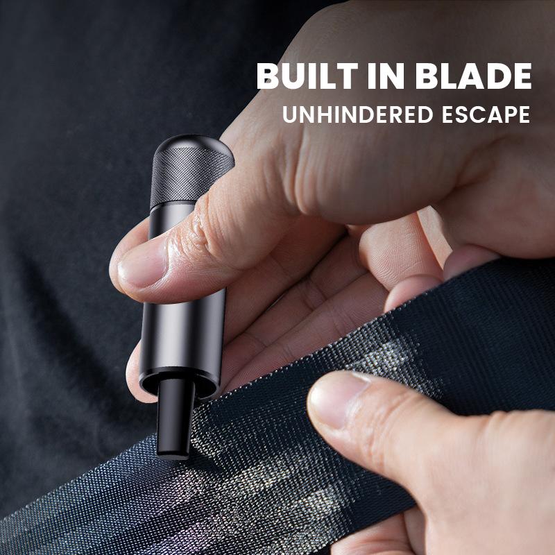 Car Emergency Kit Rescue Tool Window Glass Breaker Portable Keychain Seatbelt Cutter Auto Safety Hammer Direct Sales Wholesale
