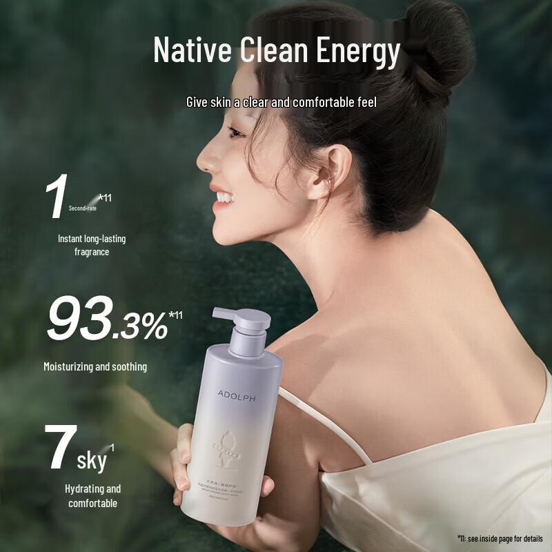 Adolph Natural Fragrance Anti-Dandruff Shampoo & Body Wash Set