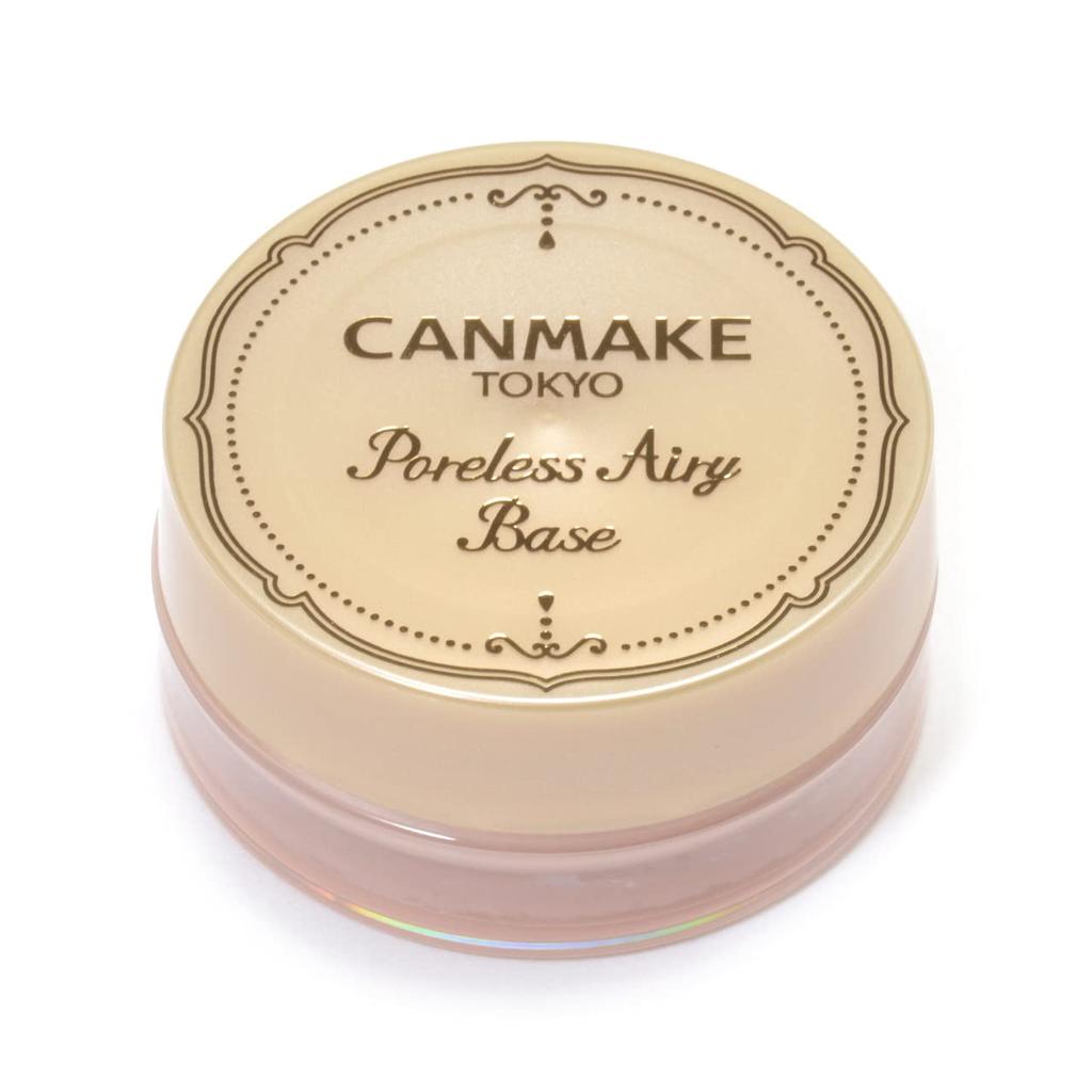 Canmake Poreless Airy Base 02 Makeup Natural 9g Base, Beige, Jar, (x 1)