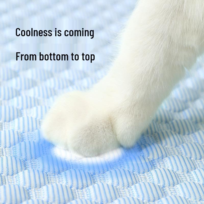 Cooling Ice Silk Pet Mat for Dogs and Cats