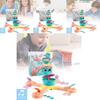 Colorful Electric Frog Adventure Game For Fun Interactive Dinosaur Feeding Play