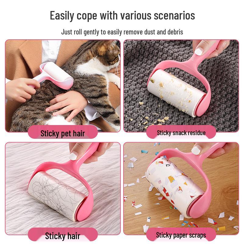 Tearable Lint Roller Brush: Cat Hair and Lint Remover