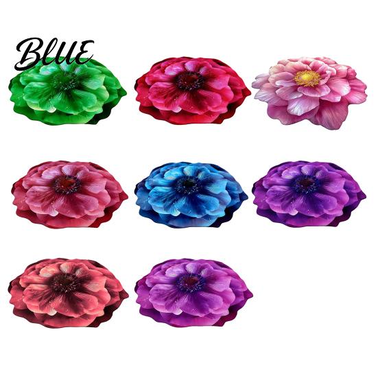High Absorbency Bath Realistic Anti-slip Rug Anti-Slip Flower Bathroom Mat 3D Absorbent Floor Area