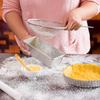 Sitko Kuchenne Stalowe Cedzak z Uchwytem do Odcedzania Przesiewania 25 cm