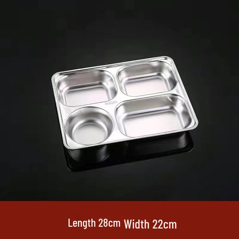 

Mujy 304 Stainless Steel Canteen Food Tray