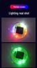 Solar-Powered LED Warning Lights for Cars/Motorcycles - No Wiring Needed