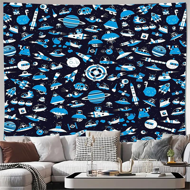 

Galaxy Tapestry Space Universe Celestial Wall Hanging Room Decor Aesthetic Home Decor Room Divider Backdrop 74x94cm(29x37in)