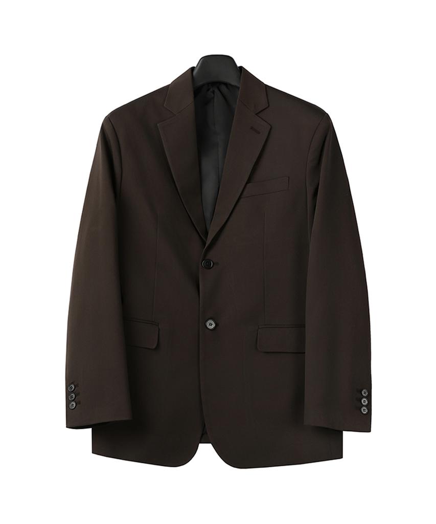 Avandress [Set] Modern Single Blazer & Onetuck Wide Slacks - 4Col