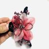 Korean Version of Luxury Hair Additions, Handmade Mesh Fabric, Sunflower Clip, Women'S And ' Gifts