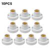 Base Fitting E14 Light Bulb Holder 100-230V Adapter Black Edison Screw Cap Lamp Fixing Replacement Socket Brand New