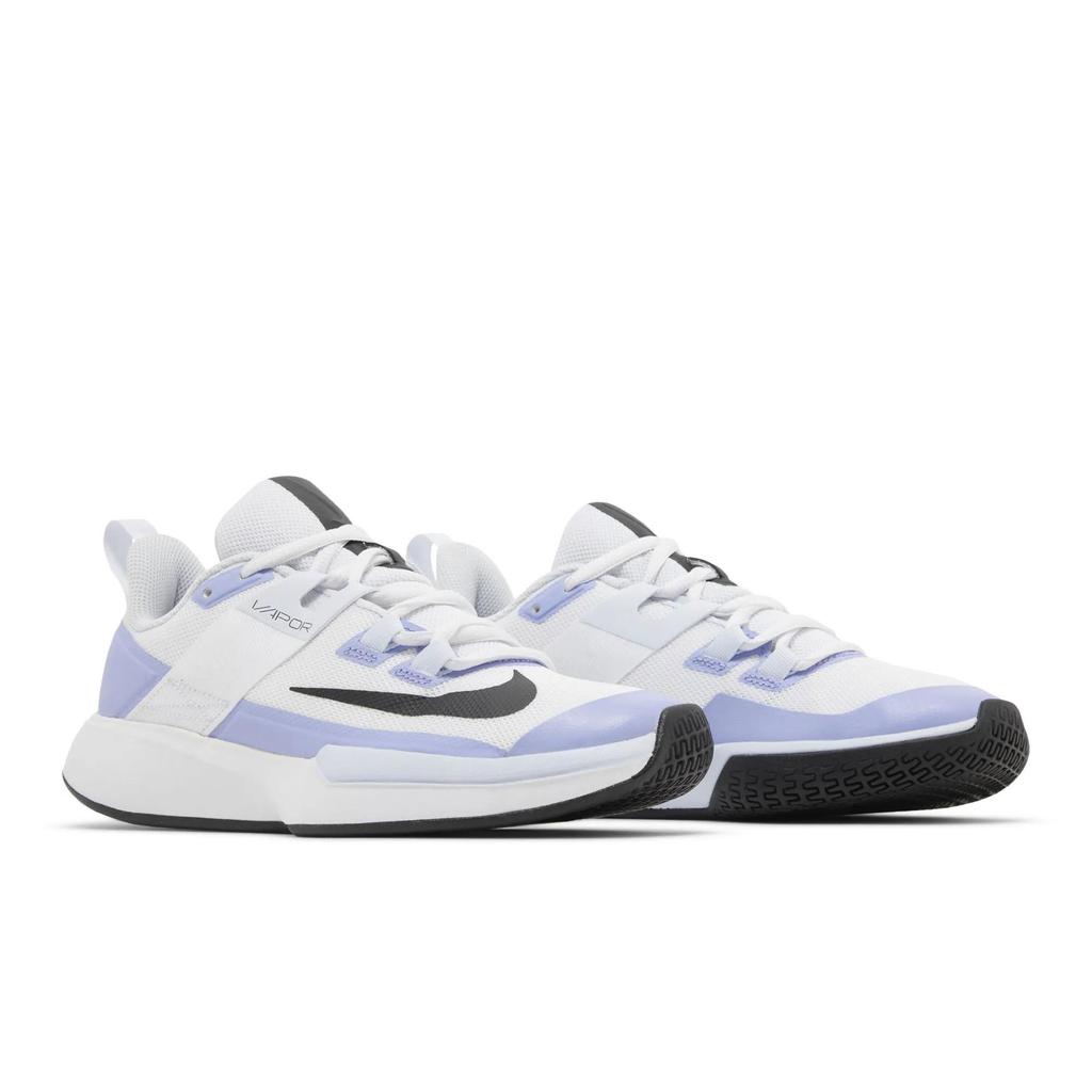 Womens NikeCourt Vapor Lite 'Light Thistle' (women's sizes) Light Thistle / Football Grey / White / Black Tennis Shoes DC3431 500