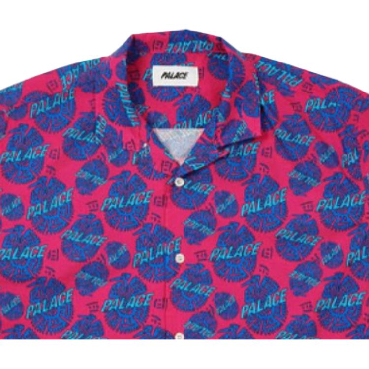 Palace Surf Shirt Pink Unisex Tops Multi-Color P22SHT073