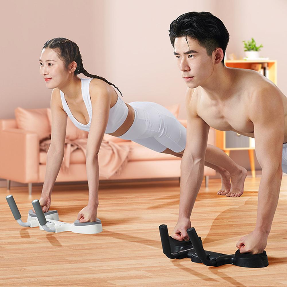 Fitness Plank Support Trainer Multi-Function Flat Support Exercise With Timer Push-up Bar Aids Portable Abdominal Core Exerciser