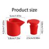 Silicone Wine And Beverage Bottle Caps Set Leak Proof Champagne Bottles Sealer Stoppers Wine Stopper Bar Kitchen Tool Reusable