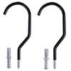 2Pcs Bike Wall Mount Stand Holder Bicycle Storage Hooks Cycle Hanger Brackets