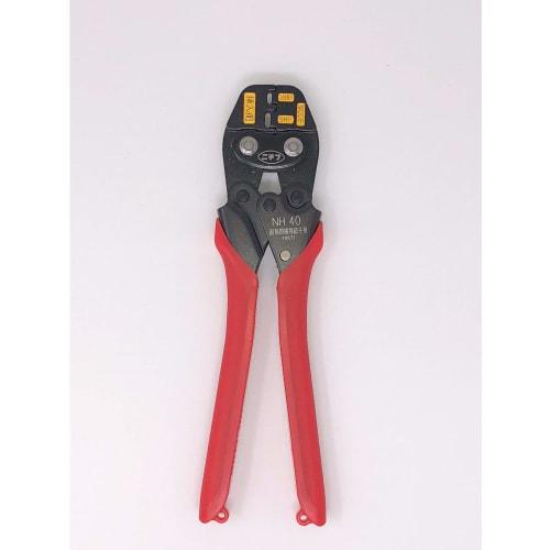 Nichifu Terminal Industry Crimping Tool, Handle Color: Pink, 240mm, NH-40, Atchakukougu