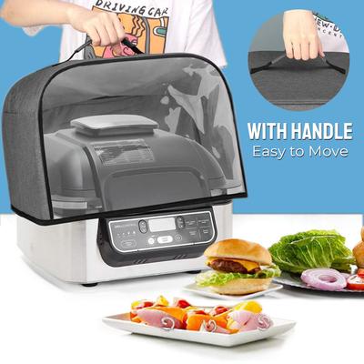 Capa para torradeira, capa para torradeira, tecido oxford, para panificação doméstica, com bolsos de armazenamento para Ninja Foodi Grill