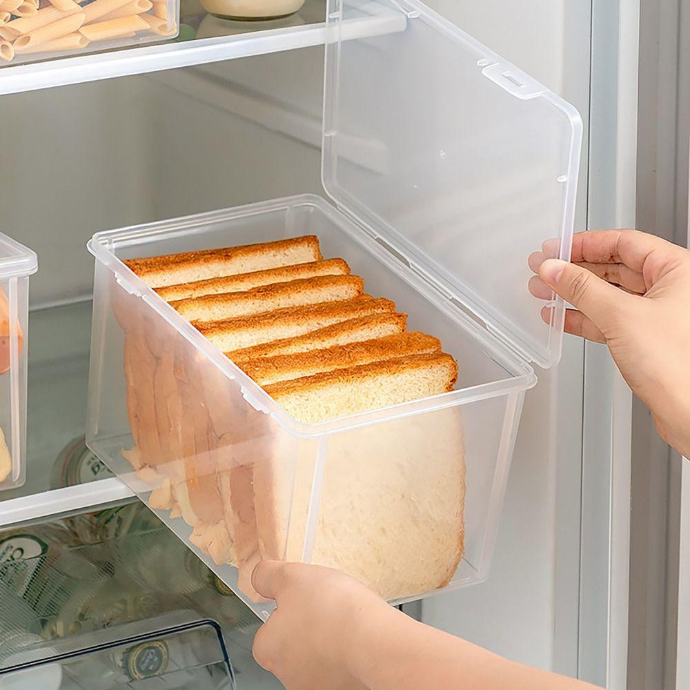 Transparent Stationery Storage Box Fresh Keeping Case  for Pill Jewelery Earrings Cosmetics Food