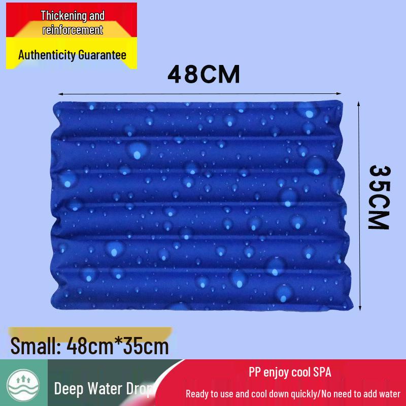 No-Inject Cooling Cushion: Summer Water Seat & Bed Pad
