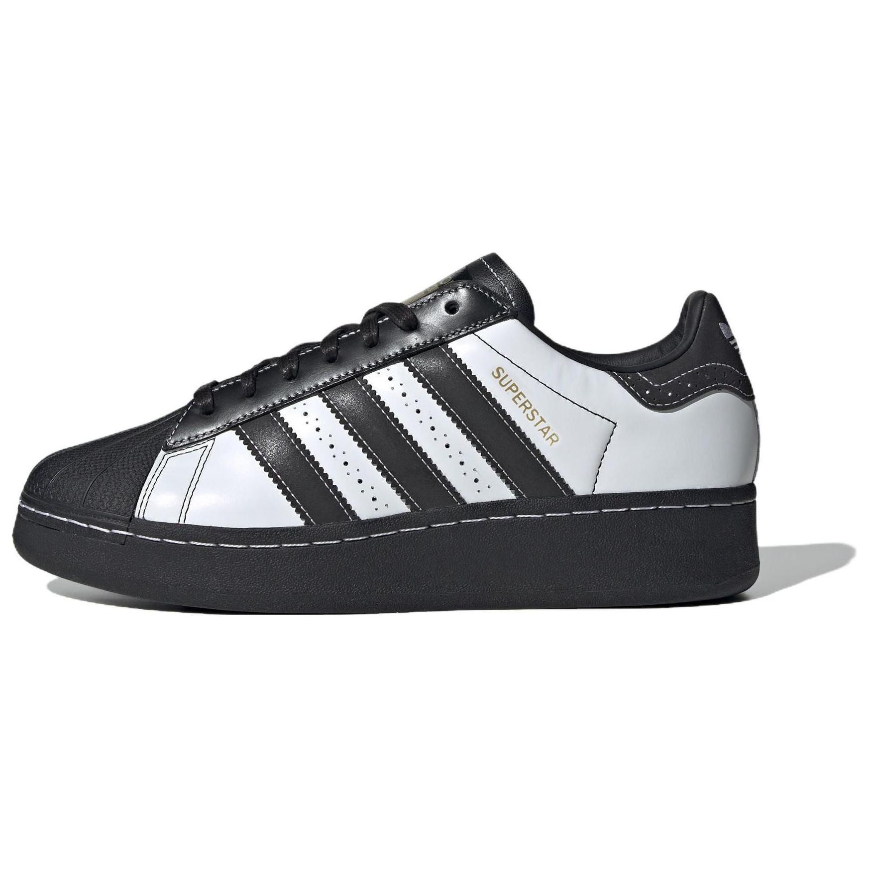 

adidas Originals SUPERSTAR XLG Кожаные На шнуровке Комфортные Низкие Унисекс Повседневные Кроссовки IE8409 40