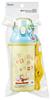 Skater Direct Drinking Water Dishwasher Made in Curious George Alphabet Children's Bottle, Plastic, 480ml, One-Push Opening, Safe, Japan, Design,