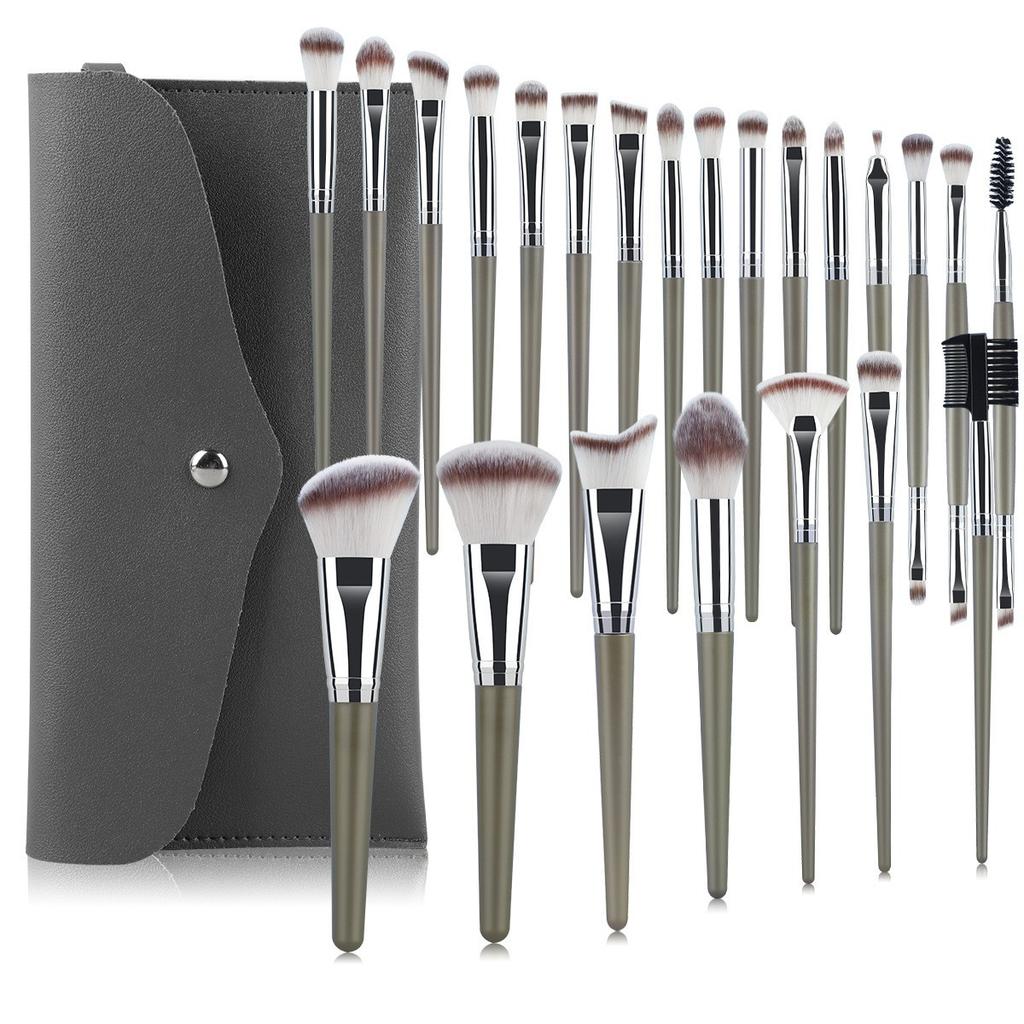 23 Makeup Brush Set, Large Loose Powder Eyeshadow Brush with Brush Bag, Professional Makeup Artist Beauty Tools