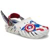 Marvel x Crocs Echo Clog Captain America Unisexové tenisky Bílé 209478-100