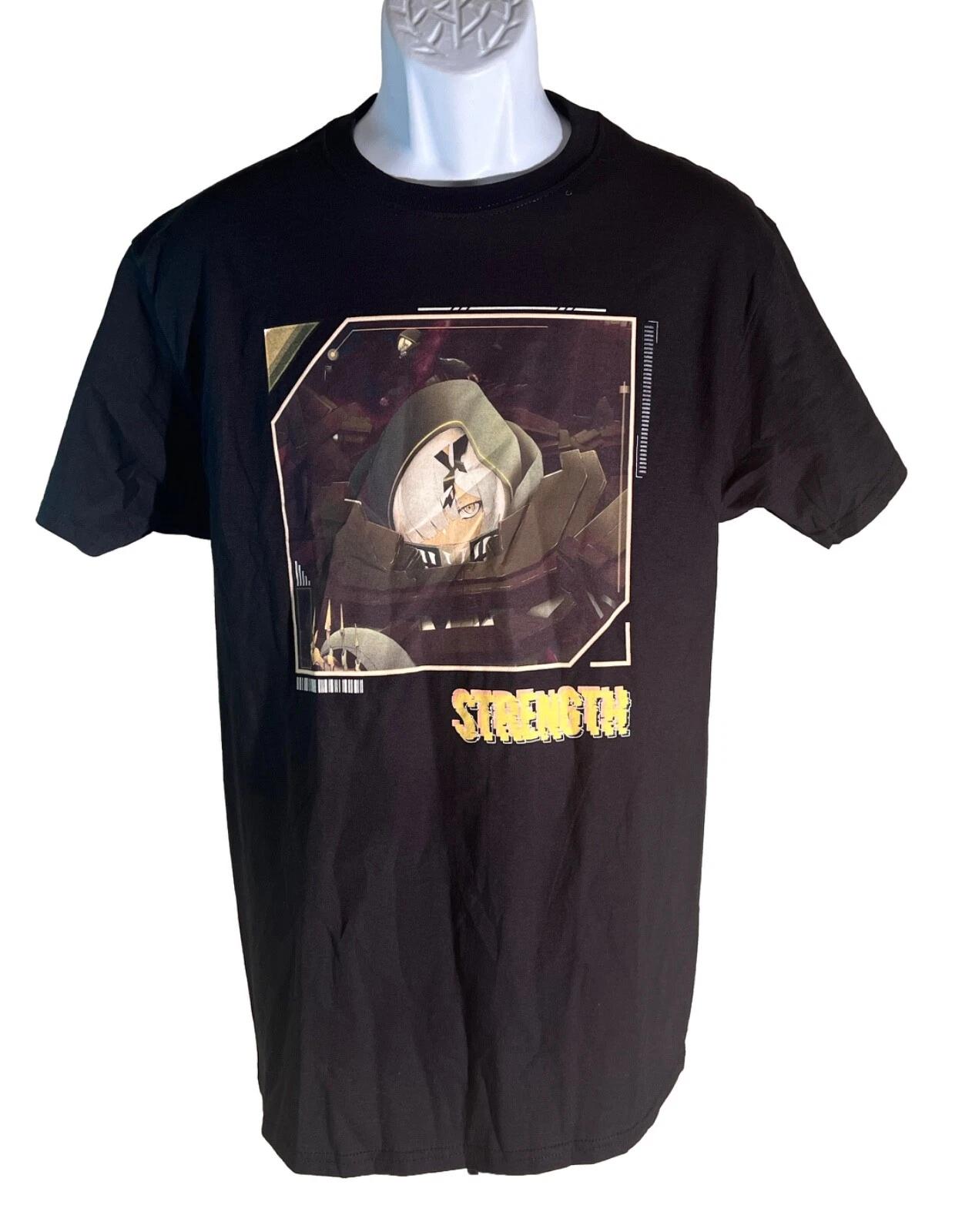 

DAWN FALL STRENGTH HOT TOPIC Short Sleeve Black T-Shirt Small NWT (SEE DESCRIPTI L