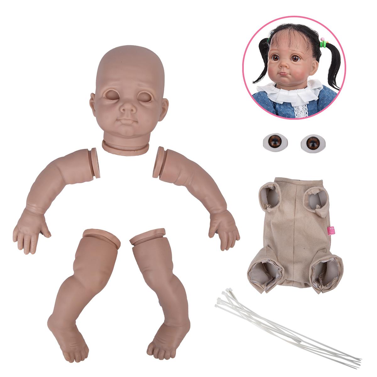

Наборы кукол Reborn, человеческая силиконовая виниловая кукла ручной работы, форма для 22 дюймов, голова куклы и 3/4 руки, ноги, детская игрушка «сделай сам»
