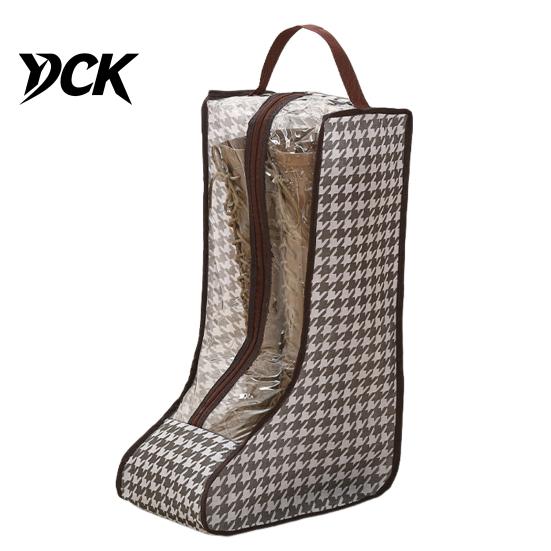 Tall Boot Organizer Boots Storage Bag with Zipper And Handle, Portable Transparent PVC Dust Reinforced Handle Case Proof Organizer, Dust-proof