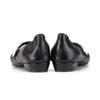 Barbara Leather Shirring Jewel Mary Jane Women S pumpS 2cm Bbj119bk