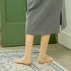[3SET] Basic Color Daily Pick-and-Pick 3-Piece Socks Set (Jeje + Momo + French)