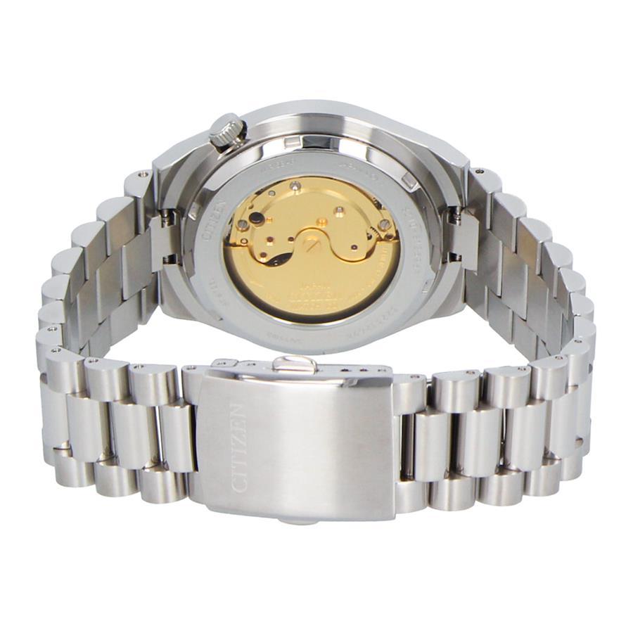 CITIZEN Automatic NJ0150-81X TSUYOSA Collection Sporty Simple Date Green Silver Stainless Wrist Watch For Men