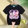 Hot Movie Cotton Baby Girls T Shirt Children's Clothing KPop Demon Hunters Fans Gifts Kids Clothes Fashion Casual Tops