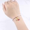 Copper Grape Cherry Fruit Original Pendants Bracelet Charms Jewelry Party Beads Diy Trendy Gifts Accessory