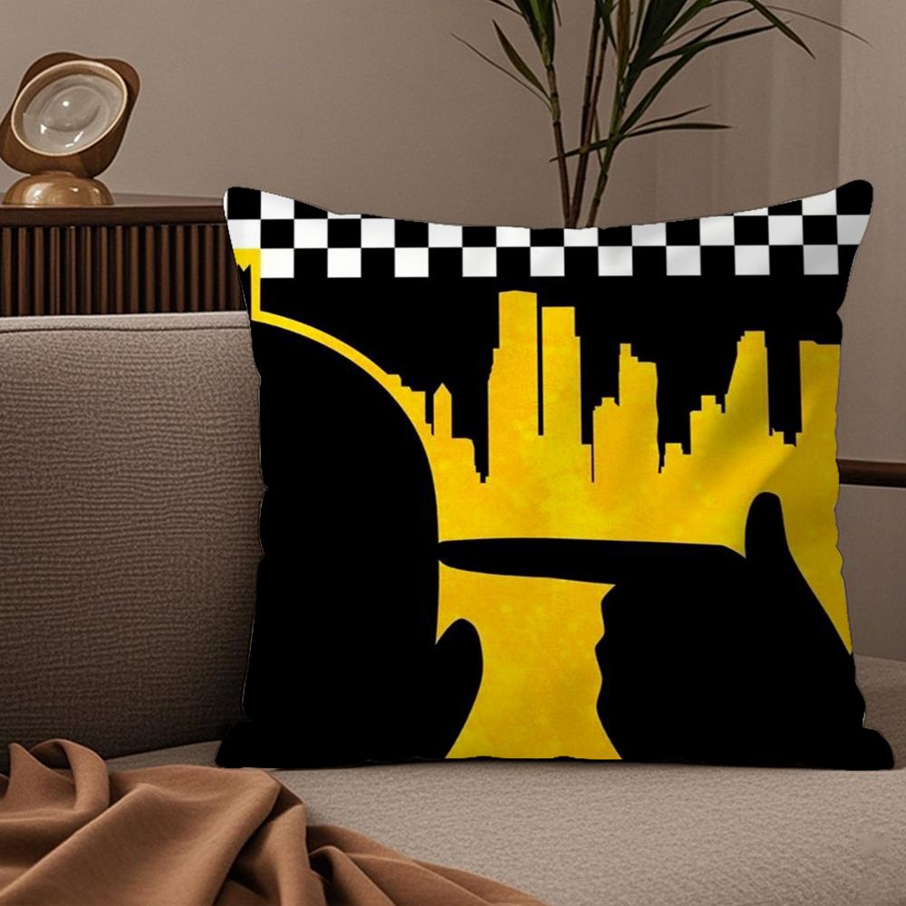 Fashion Comfortable Soft Pillow Case Silky Elegant Comfort Sofa Bed Invisible Zipper