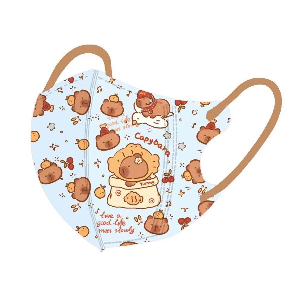 Горячая распродажа Мультяшная детская маска Пылезащитная Антипыльцевая Маска от солнца Одноразовая Маска-солнцезащитный козырек для детей 3-12 лет