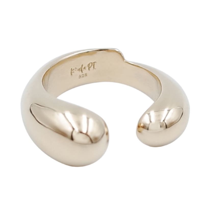 Kinda PI Waterdrop Open Ring