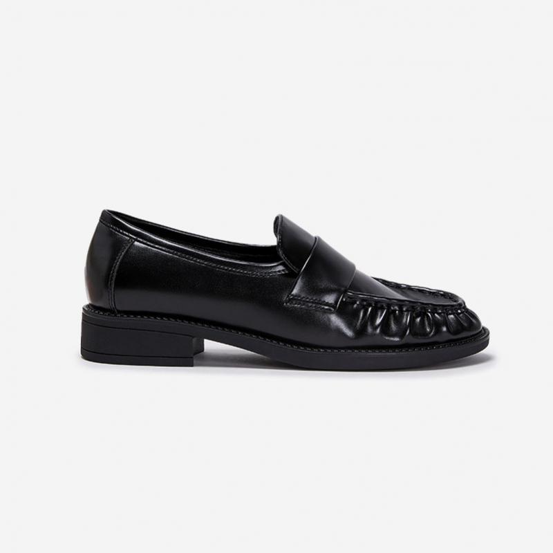 Simplet By ESquire Simple Women S Lucy Shirring loaferS Black