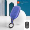 Car Key Case Cover Shell For Honda Vezel City Civic Jazz Brv Brv Hrv Remote Protector Suede Interior Accessories