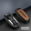 BYD Car Key Case: Metal & Leather for Qin Pro, Song Pro, Tang, Han Models