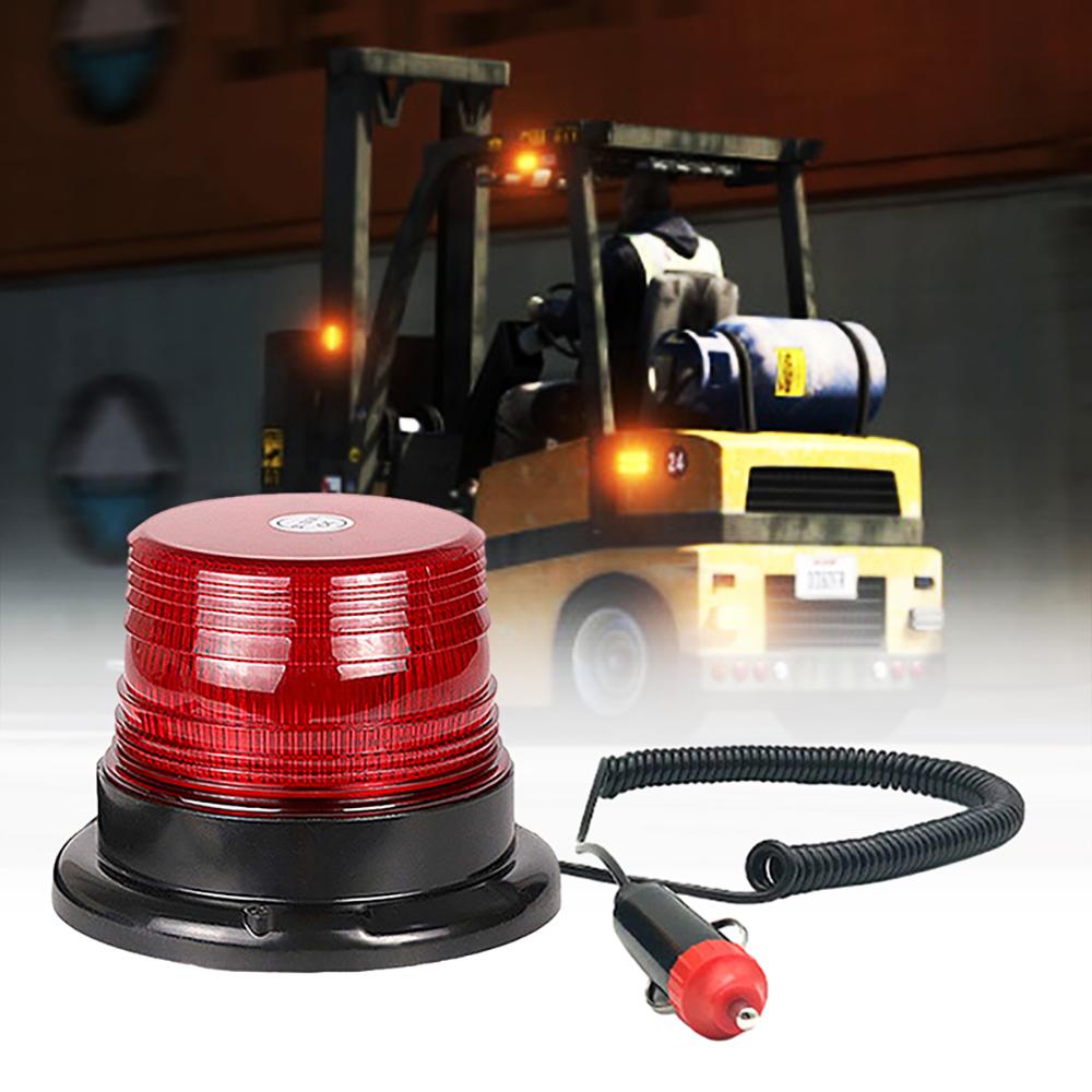 Auto-LKW-Dach-Warnleuchte Notfall-LED-Blitzlicht Blinklicht mit Magnetfuß für die Sicherheit Auto 12V 24V -80V