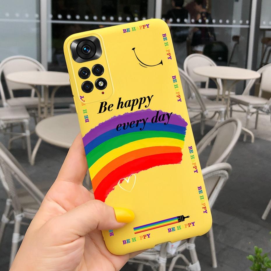 For Xiaomi Redmi Note 11 Pro Case Redmi Note 11 11S 4G Lovely Pattern Jelly Silicone Soft Cases Cover For Redmi Note11 S 11 Pro
