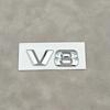3D ABS Chrome Letters V6 V8 V10 V12 Car Fender Side Logo Badge Sticker For Mercedes Benz W205 W204 W213 W212 W221 Accessories AX1