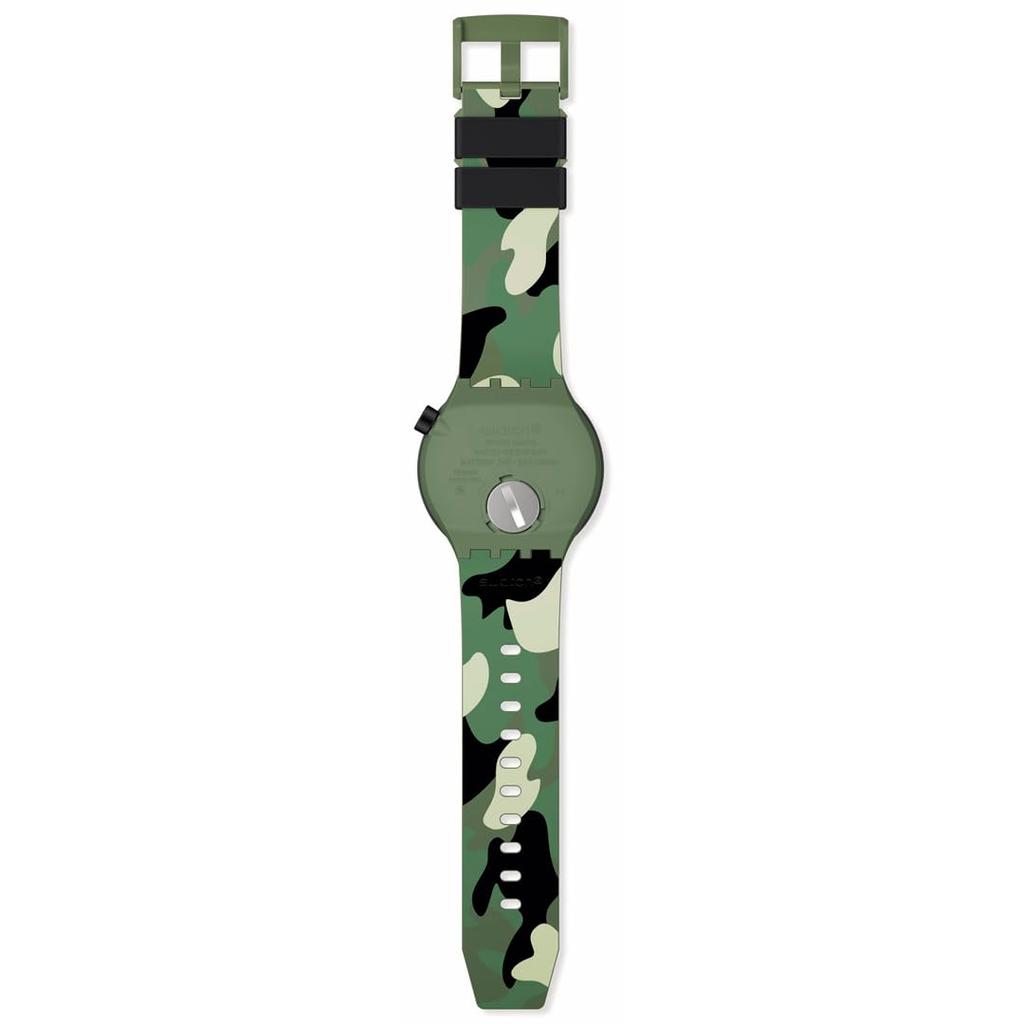 Swatch Look Right Through Green Pay! Watch, SB05G108-5300, Green
