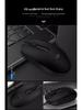 M10 Universal Wired Mechanical USB Mouse for Office, Home, Desktop, Laptop, Gaming - Frosted Design