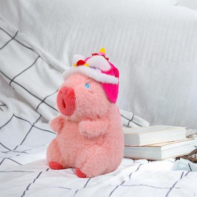 Capybara Plush Toy with Detachable Beanie - Cute Stuffed Animal for Kids