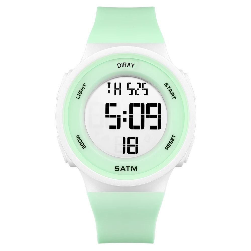 Women Watch LED Definition Display Waterproof Multi-Function Electronic Digital Watches