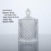 Creative Soy Candle In Glass Jar with Lid - Small Yurt Incense Holder