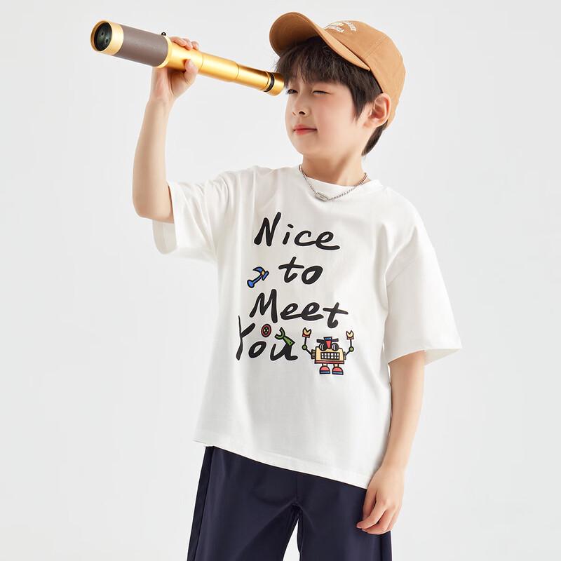DuoDuoJia Boys' Cool & Breathable Cotton T-Shirt